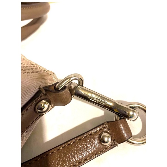 Coach vintage CC signature print nylon satchel handbag - Picture 7 of 11